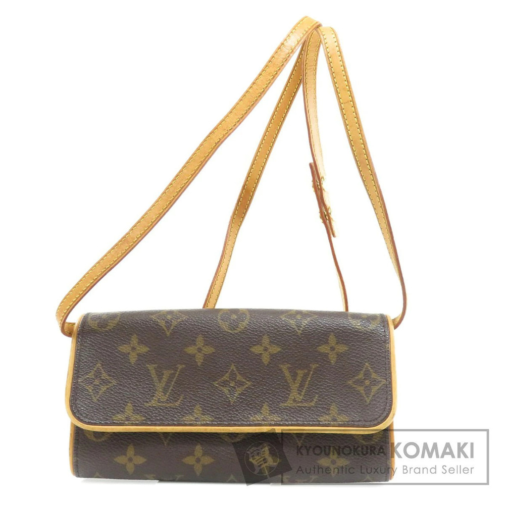 Louis Vuitton Shoulder Monogram Pochette Canvas Bag Twin - Picture 2 of 11